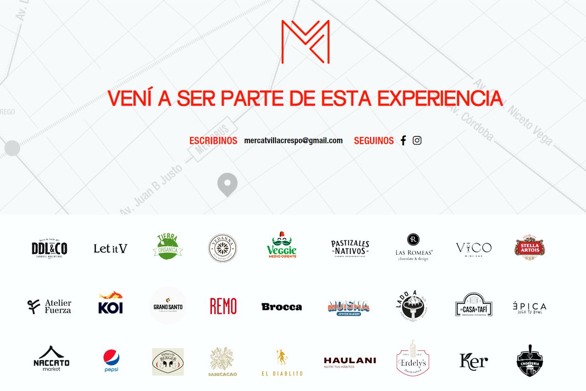 Integrantes de Mercat Villa Crespo