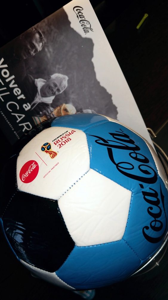 Figurine Panini Coupe Du Monde 2018 - Coca Cola - Maradona Argentine - C5 - Neuve