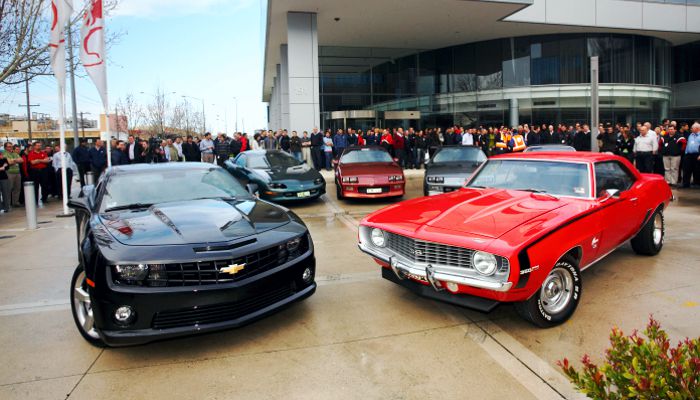2009 Presentación del Chevrolet Camaro
