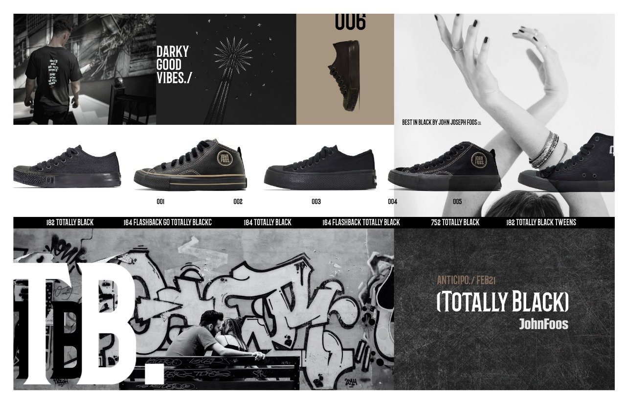 totally black