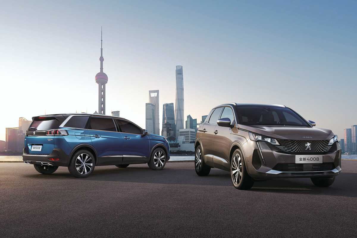 Dongfeng Peugeot en Shangai China