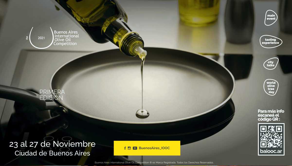 Buenos Aires International Olive Oil Competition e flyer