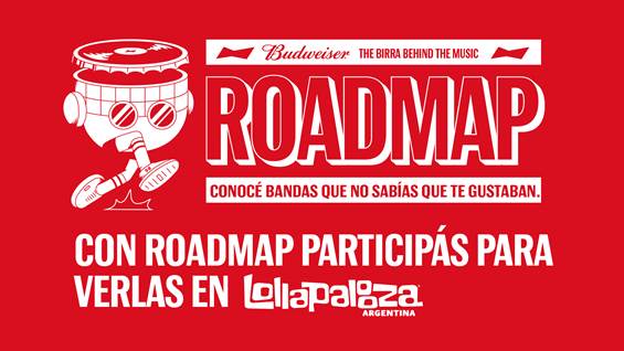 Roadmap Budweiser Lollapalooza