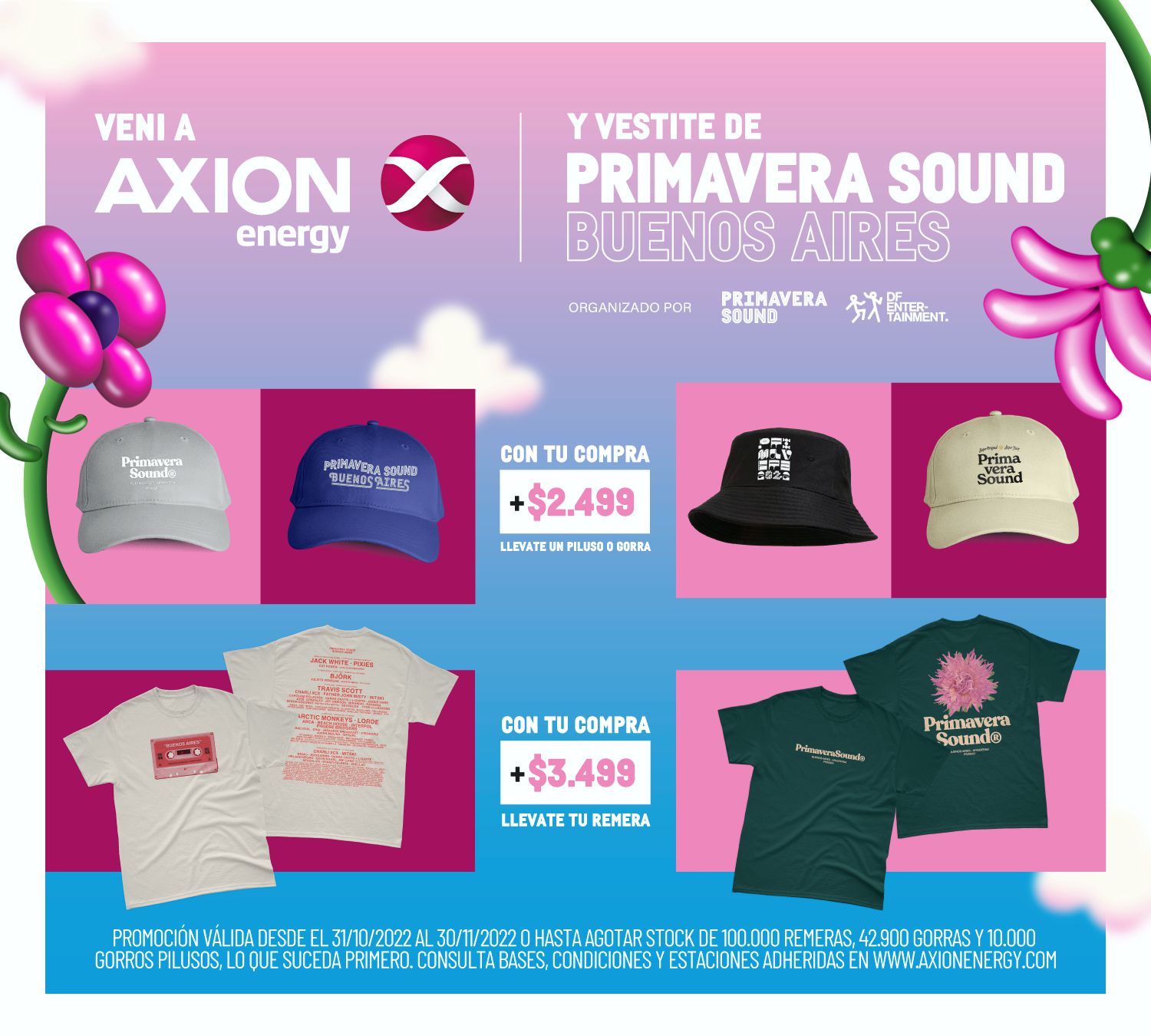 Axion Energy sponsor Primavera Sound