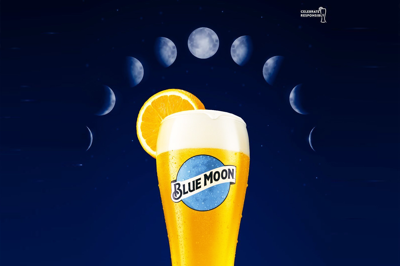 Blue Moon, la cerveza que se tiñó de azul