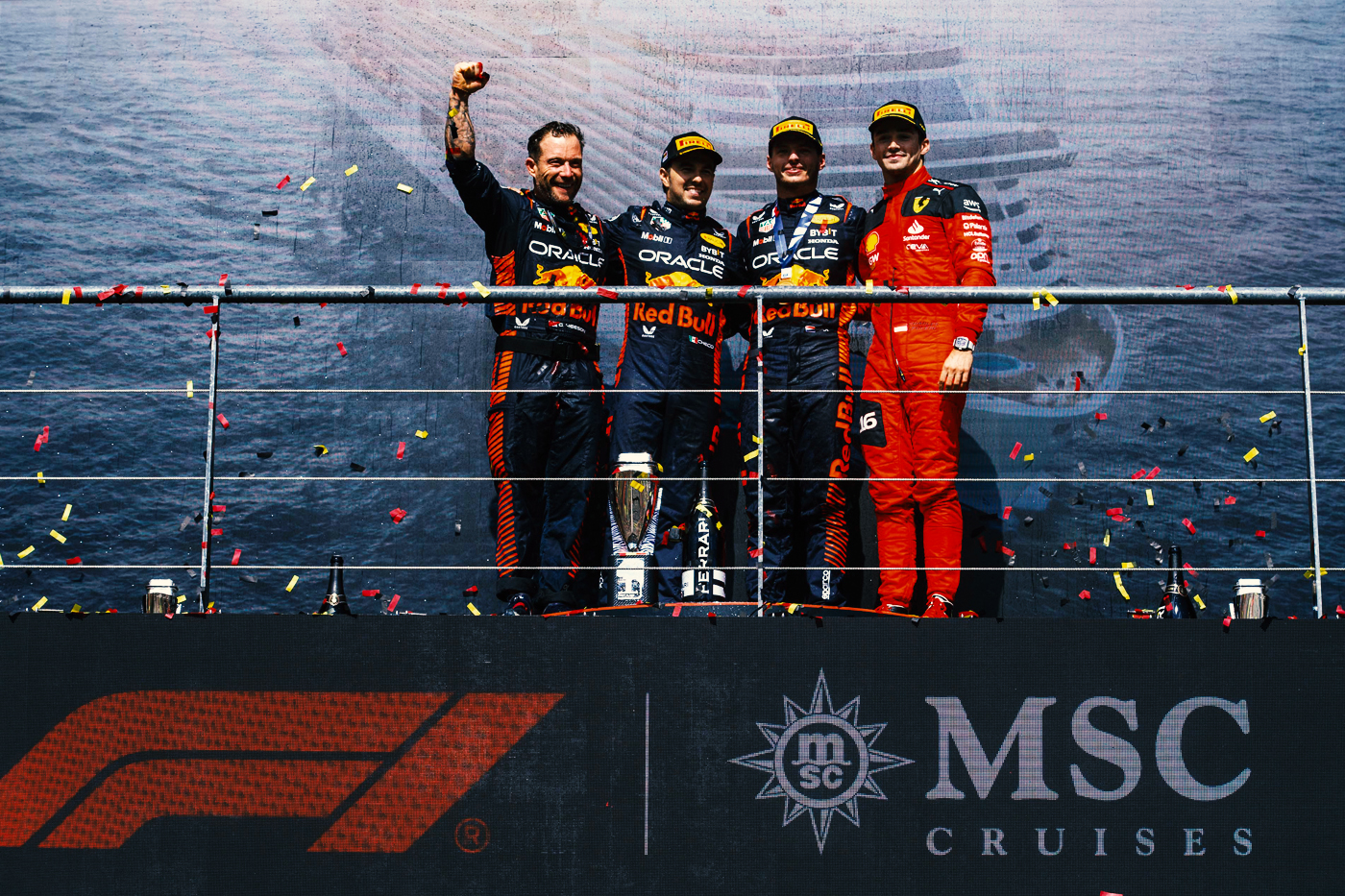 MSC Cruceros y F1