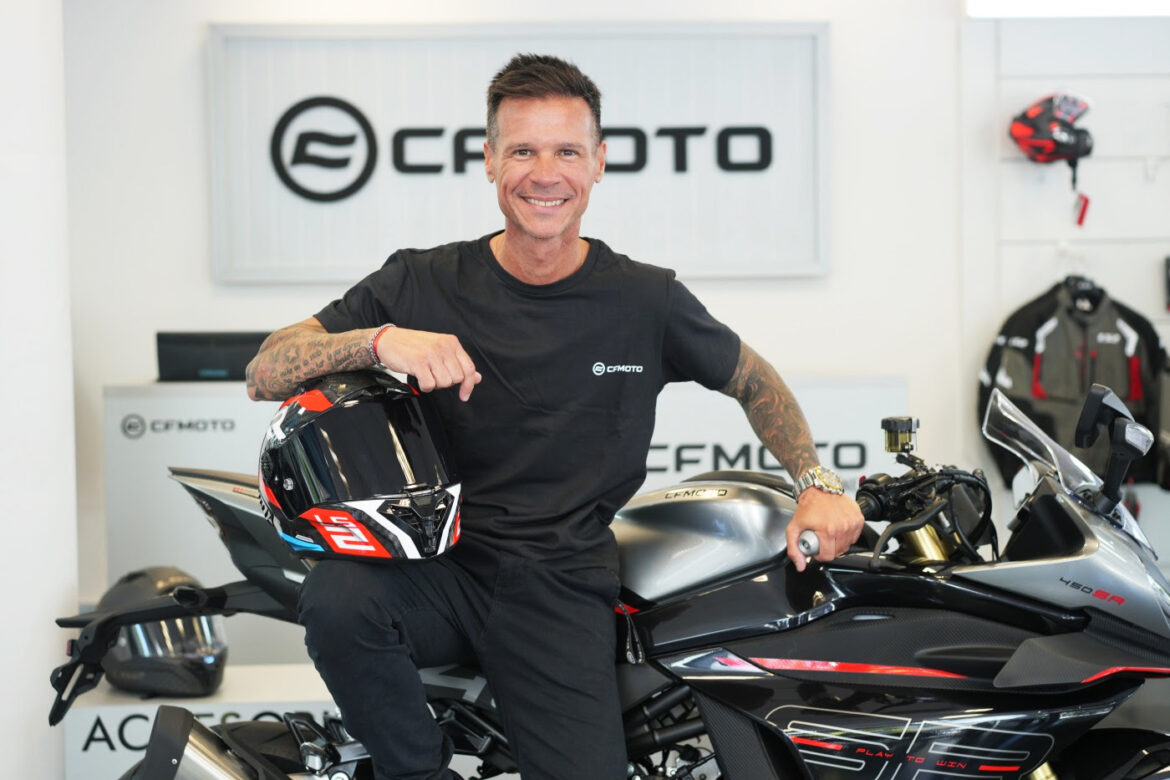 CFMOTO y Sebastián Porto