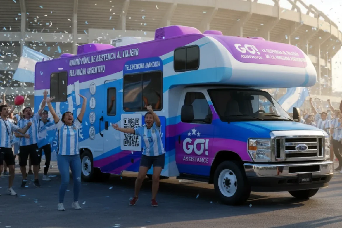 GO! ASSISTANCE Mundial 2026 en punto de encuentro para el hincha viajero