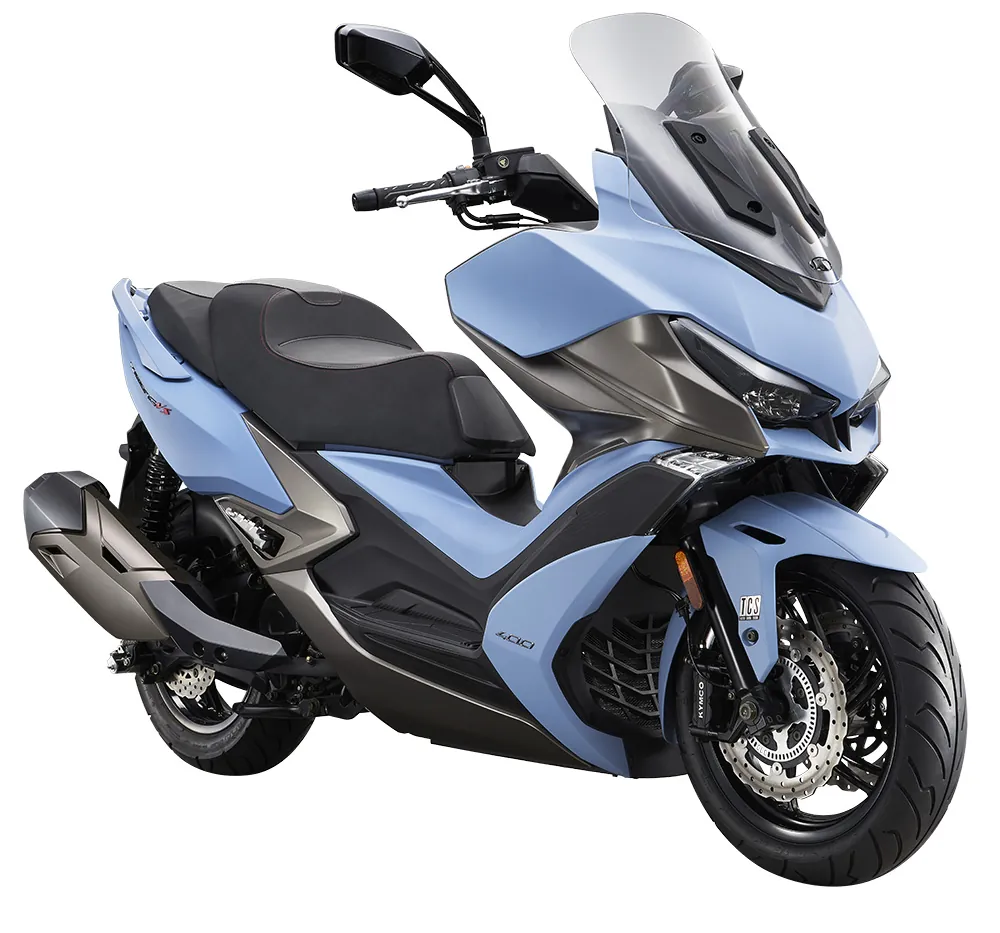 Kymco Xciting VS 400 – Lateral de costado