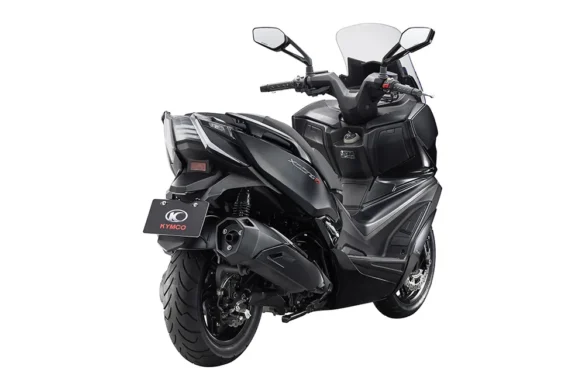 Kymco Xciting VS 400 – Vista lateral trasera